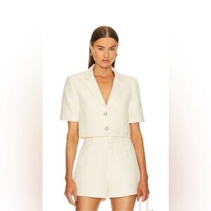 ASTR The Label Siarah Jacket in Cream